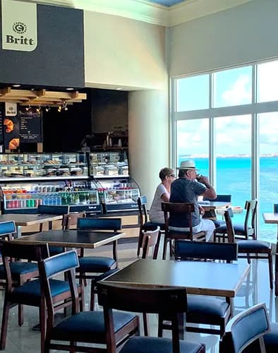 Café Britt interior