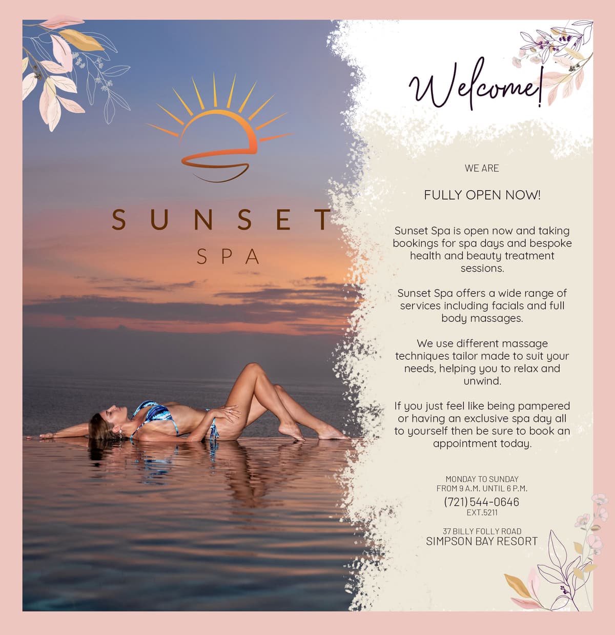 Sunset Spa treatment room